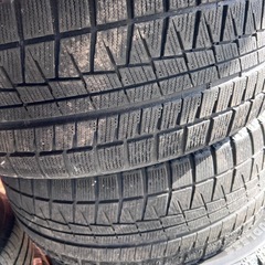 【冬タイヤ4本セット】 BRIDGESTONE BLIZZAK REVO GZ 245/50R18 中古 冬タイヤ スタッドレスの画像