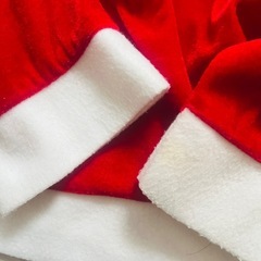 サンタコスチューム 赤 110cmの画像