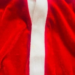 サンタコスチューム 赤 110cmの画像