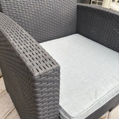 屋外ソファ　テーブルの画像