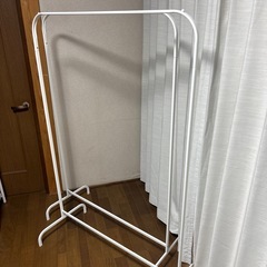 ●IKEA ハンガーラック　MULIG 2点セット●の画像