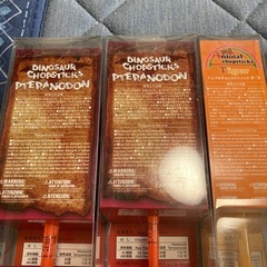 恐竜 お箸 ストロー付きタンブラー 模型の画像