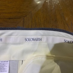 ウエスト79毛100%スラックスの画像
