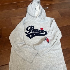 ロングパーカー、スカートセット　110の画像