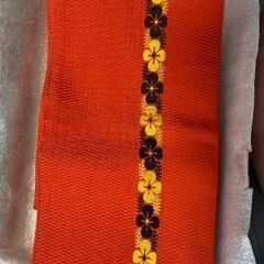 長襦袢、帯、7歳用着物小物　各1000の画像