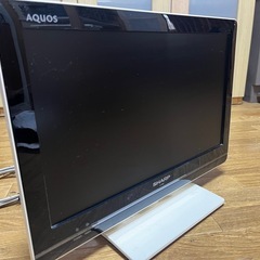 SHARP AQUOS LC-19K5 シャープ アクオス　液晶カラーテレビ アンテナ線付き リモコン無しの画像