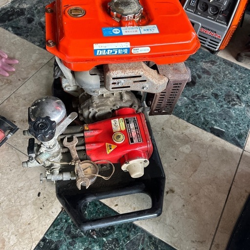 クボタ中古 セット動噴 