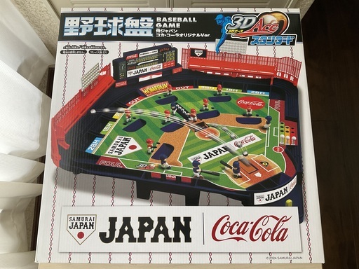 【未使用未開封】WBC 2026 野球盤 3Dエース スタンダード 侍ジャパン コカ・コーラオリジナルVer. 非売品 日本代表