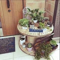 お取引中！！ケーブルドラム　電線ドラム　DIY等の画像