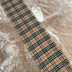 BURBERRY バーバリーマフラー ストール ショール スカーフブラウン茶色系 ベージュノバチェックカシミヤカシミア100％イングランド製 イギリス製 英国製 レディース女性用、婦人 ウィメンズwomenメンズmen男性用、紳士 ユニセックス男女兼用の画像