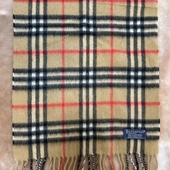 BURBERRY バーバリーマフラー ストール ショール スカーフブラウン茶色系 ベージュノバチェックカシミヤカシミア100％イングランド製 イギリス製 英国製 レディース女性用、婦人 ウィメンズwomenメンズmen男性用、紳士 ユニセックス男女兼用の画像