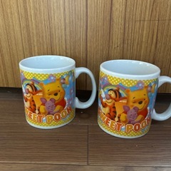 プーさんのマグカップの画像