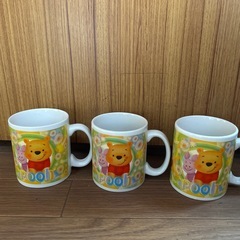 プーさんのマグカップの画像