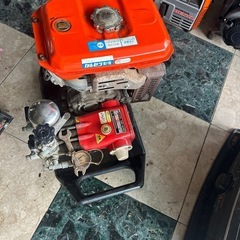 クボタ中古 セット動噴 の画像