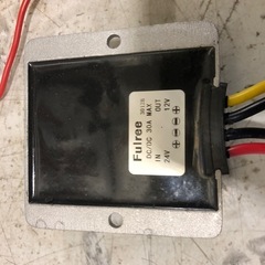 DCDC 30A 24vから12v 別体ヒューズ配線4本セットの画像