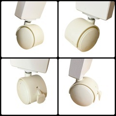 【在庫残り1点】KATOJI 木製 ミニタチベッド ホワイトの画像