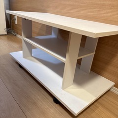 テレビ台（白）の画像