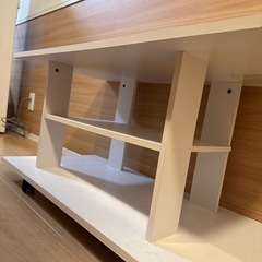 テレビ台（白）の画像