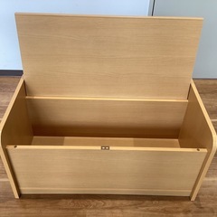 収納付きベンチ【町田市再生家具】252332の画像