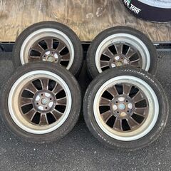 ワゴンR 15×4.5J オフセット46 4H 100WINRUN R330 165/55R15 ノーマルタイヤ 4本セットの画像