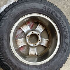 ランクルプラド用スタッドレスタイヤセットの画像