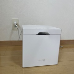 2度使用のみ】CAREPOD 低温スチーム式ステンレス加湿器 Cube X50の画像