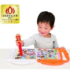 アンパンマン にほんご えいご 二語文も! アンパンマン おしゃべりいっぱい! ことばずかんSuperDXの画像