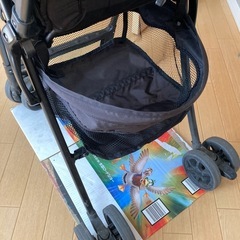 【説明書付】アップリカ B型ベビーカー マジカルエアープラス AD リコリスストライプの画像