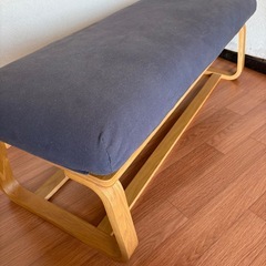 無印良品　リビングでもダイニングでも　ベンチチェアーの画像