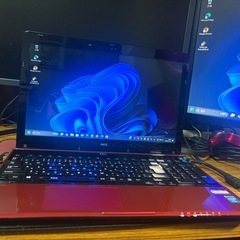 ノートパソコン NEC Windows11 25H2 i7-3630QM メモリ8GB SSD256GB+HDD1TB  Blu-ray Office2021 の画像