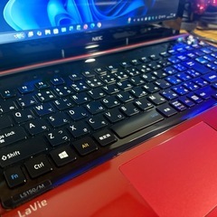 ノートパソコン NEC Windows11 25H2 i7-3630QM メモリ8GB SSD256GB+HDD1TB  Blu-ray Office2021 の画像