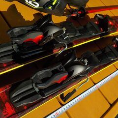 スキー３点セット　アトミック板１６０cm　ブーツHEAD26cm　ポール105センチの画像