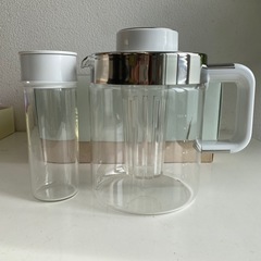 【未使用】岩城硝子 ガラスティーポットの画像