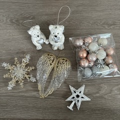 ミニクリスマスツリー　オーナメント　の画像