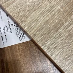 M201 便利な折りたたみ　こたつテーブル　おしゃれなリバーシブル木目調！の画像