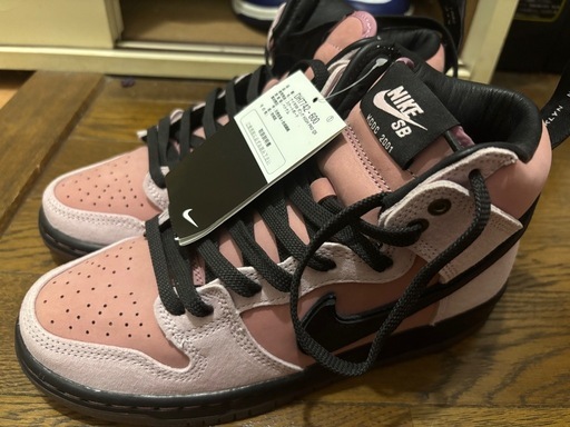 Nike SB Dunk High ピンク/ブラック