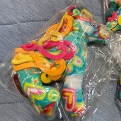 beeposh ユニコーン ぬいぐるみポーチ 3つセットの画像