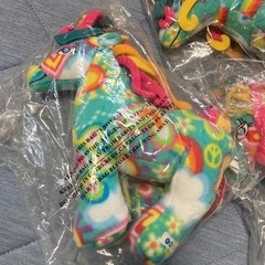 beeposh ユニコーン ぬいぐるみポーチ 3つセットの画像