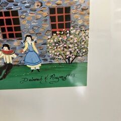 デボラ・K・メイヨー作　額入り　版画　インテリア　の画像