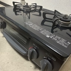 2025年　リンナイ　都市ガスコンロ   くろ黒の画像