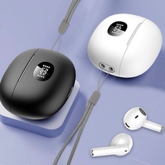 新品❤️ イヤホン Bluetooth ワイヤレスイヤホン LangRay 白 ホワイトの画像