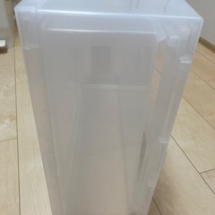 無印良品クローゼットケース小サイズの画像