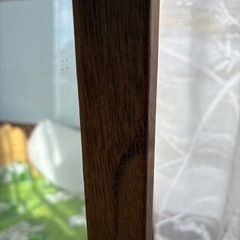 全身鏡 木目調の画像