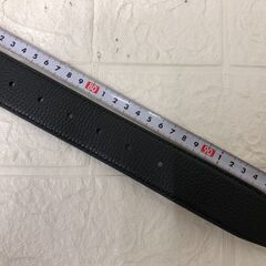 NAUTICA ノーティカ メンズ 本革 リバーシブルベルト ブラック/ブラウンの画像