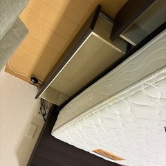 シングルベッドフレーム+マットレスの画像