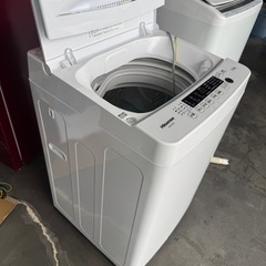 【美品】ハイセンス全自動洗濯機HW-K55E 5.5kgの画像