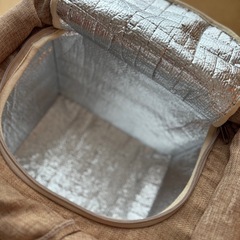 保冷バッグ付きバスケットの画像