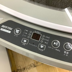 【トレファク ラパーク岸和田店】2019年製 BESTEK 全自動洗濯機　入荷しました【6ヶ月保証】の画像