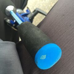 JM20433S)short power 120 ST800 リール付ロッド ブルー中古品 【取りに来られる方限定】の画像