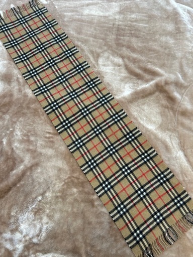 美品バーバリーズマフラーストールショールスカーフブラウン茶色ベージュノバチェック バーバリーズBurberrysマフラーストールショールスカーフブラウン茶色